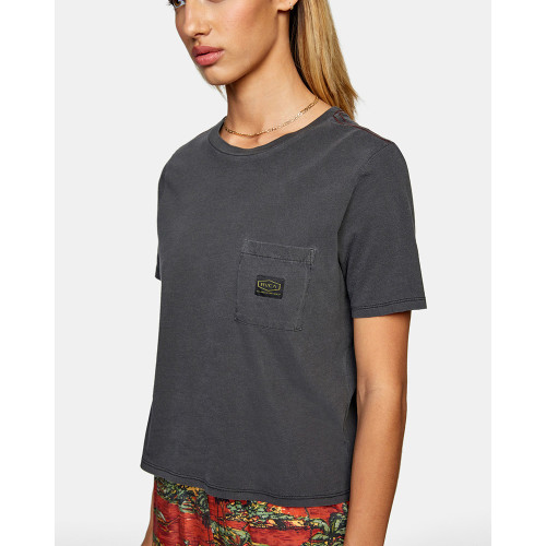 RVCA Γυναικεία κοντομάνικη μπλούζα Recession Vanagain - T-Shirt For Women